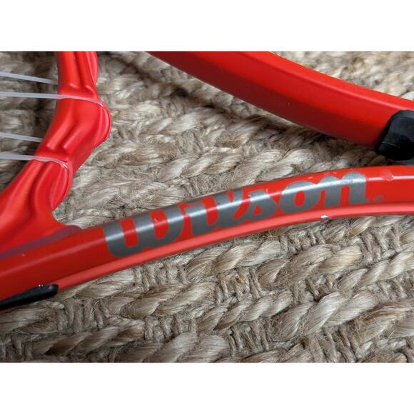 Wilson Pro Staff Precision XL 110 Red Tennis Racket for Adults Grip Size - Picture 2 of 11